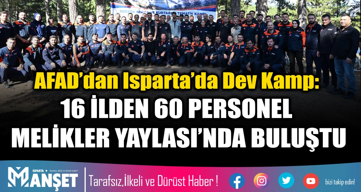 16 İLDEN 60 PERSONEL MELİKLER YAYLASI&rsquo;NDA BULUŞTU