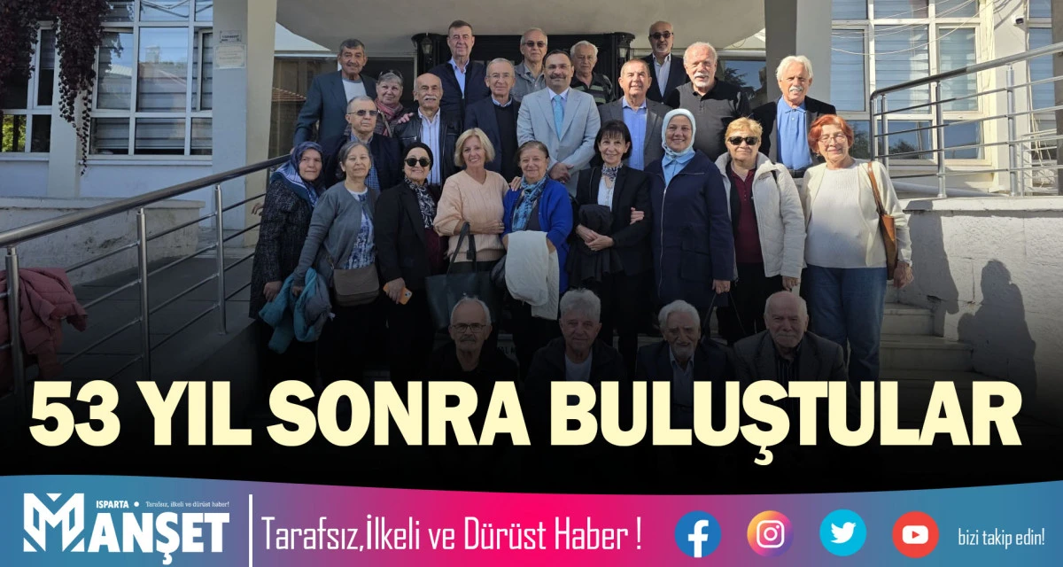 53 YIL SONRA BULUŞTULAR