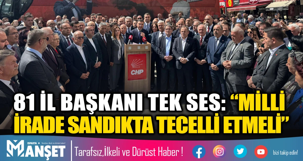 81 il başkanından iktidara sert eleştiri