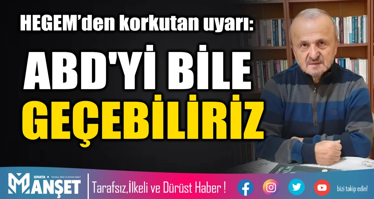 ABD'Yİ BİLE GE&Ccedil;EBİLİRİZ
