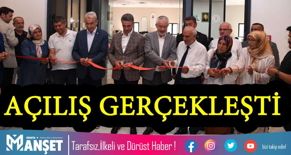 AÇILIŞ GERÇEKLEŞTİ