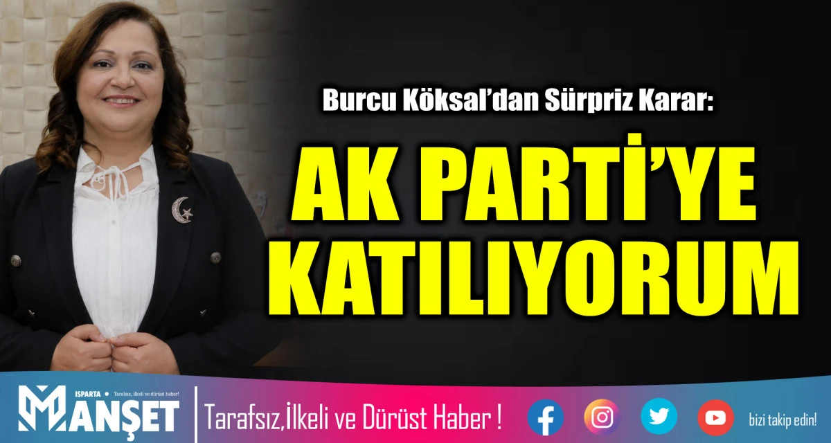 AK PARTİ&rsquo;YE KATILIYORUM