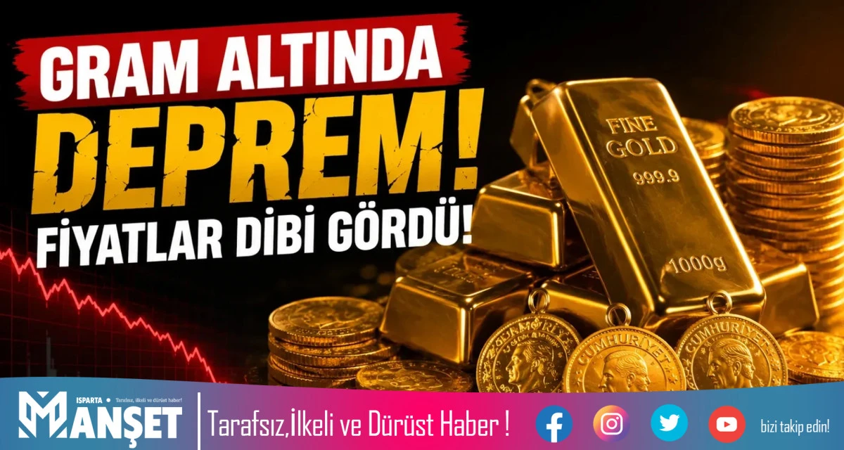 ALTIN FİYATLARI DİP NOKTAYI G&Ouml;RD&Uuml;