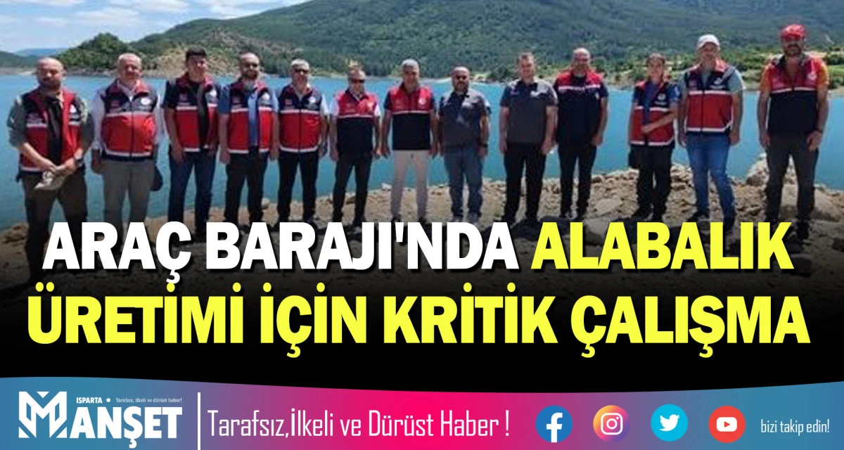 ARA&Ccedil; BARAJI'NDA ALABALIK &Uuml;RETİMİ İ&Ccedil;İN KRİTİK &Ccedil;ALIŞMA