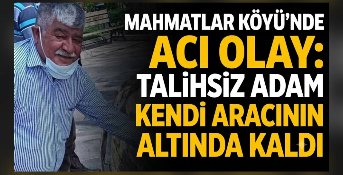 ARACININ ALTINDA KALKARAK CAN VERDİ
