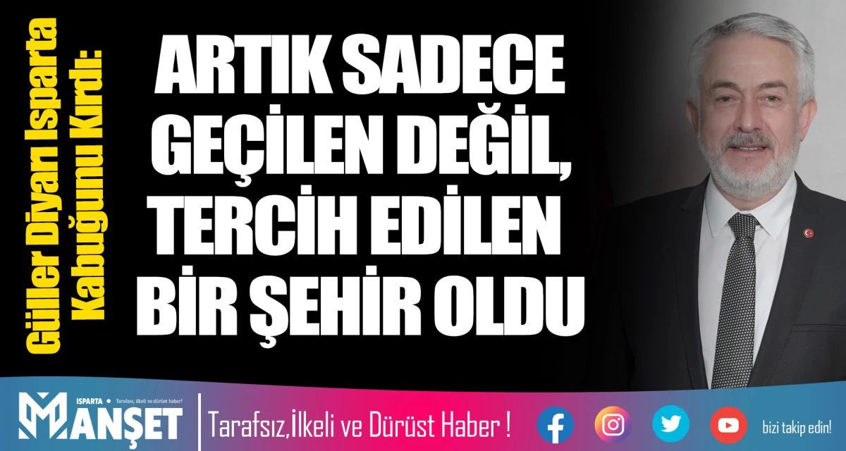 ARTIK SADECE GE&Ccedil;İLEN DEĞİL, TERCİH EDİLEN BİR ŞEHİR OLDU