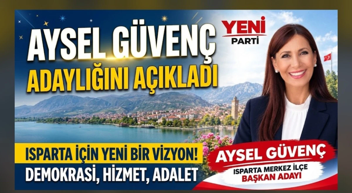AYSEL G&Uuml;VEN&Ccedil; ADAYLIĞINI A&Ccedil;IKLADI