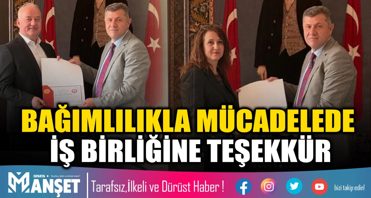 BAMKOM &Ccedil;ALIŞMALARINA DESTEK VEREN PAYDAŞLARA TEŞEKK&Uuml;R BELGESİ TAKDİM EDİLDİ