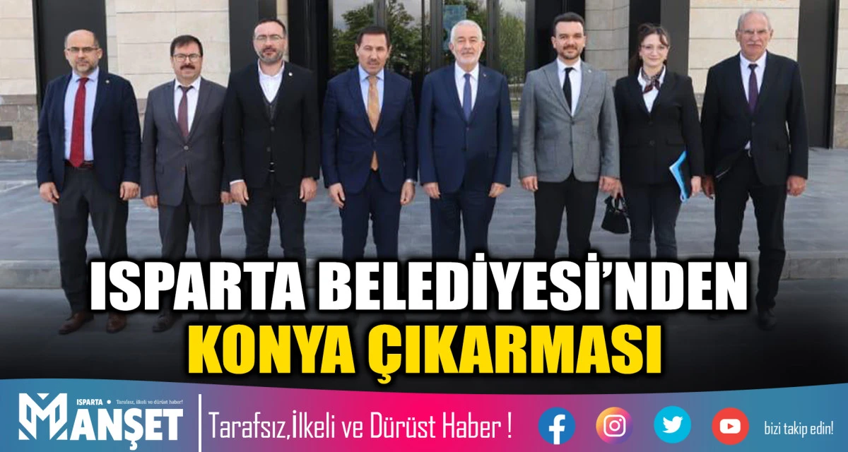 Başkan Başdeğirmen: Bizler Isparta olarak bu g&uuml;zelliklerden &ouml;rnek almak i&ccedil;in buradayız