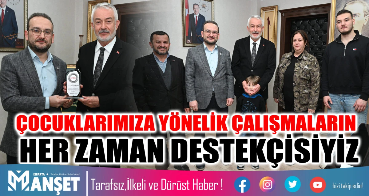 BAŞKAN BAŞDEĞİRMEN: “ÇOCUKLARIMIZA YÖNELİK ÇALIŞMALARIN HER ZAMAN DESTEKÇİSİYİZ”