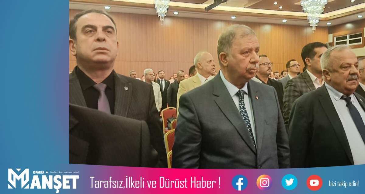BAŞKAN ÇELİK STK İSTİŞARE TOPLANTISINDA ISPARTA'YI KONUŞTU