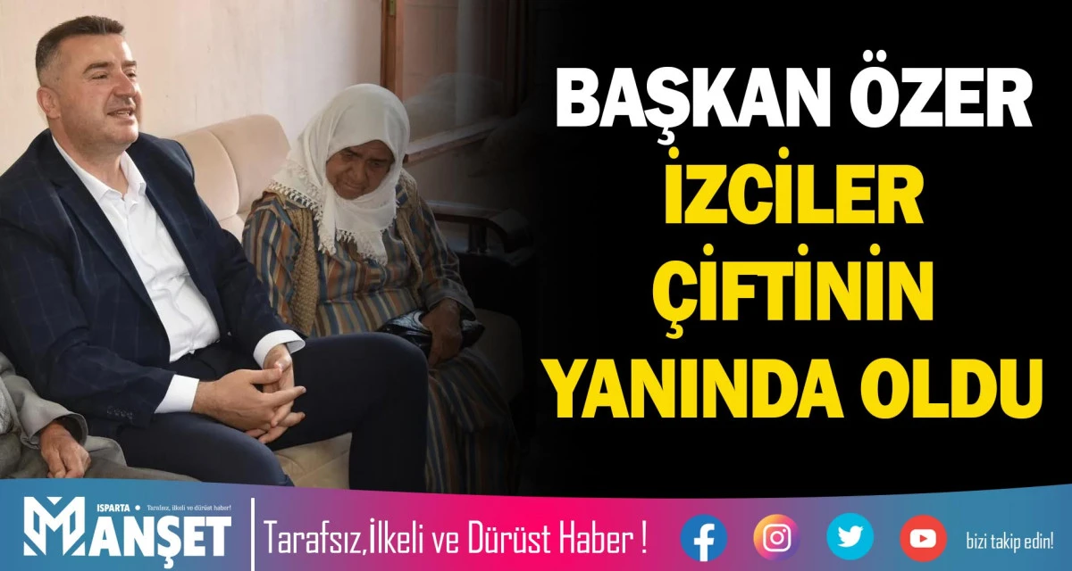 BAŞKAN &Ouml;ZER İZCİLER &Ccedil;İFTİNİN YANINDA OLDU