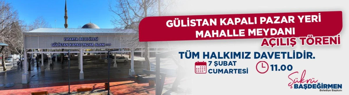 BELEDİYE A&Ccedil;ILIŞ G&Uuml;LİSTAN