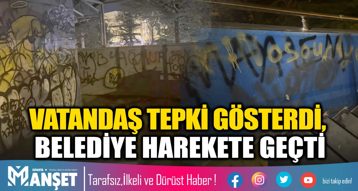 Belediye Ekiplerinden Hızlı M&uuml;dahale