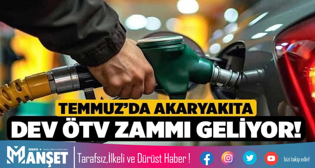 BENZİN, MOTORİN VE LPG'YE DEV &Ouml;TV ZAMMI GELİYOR