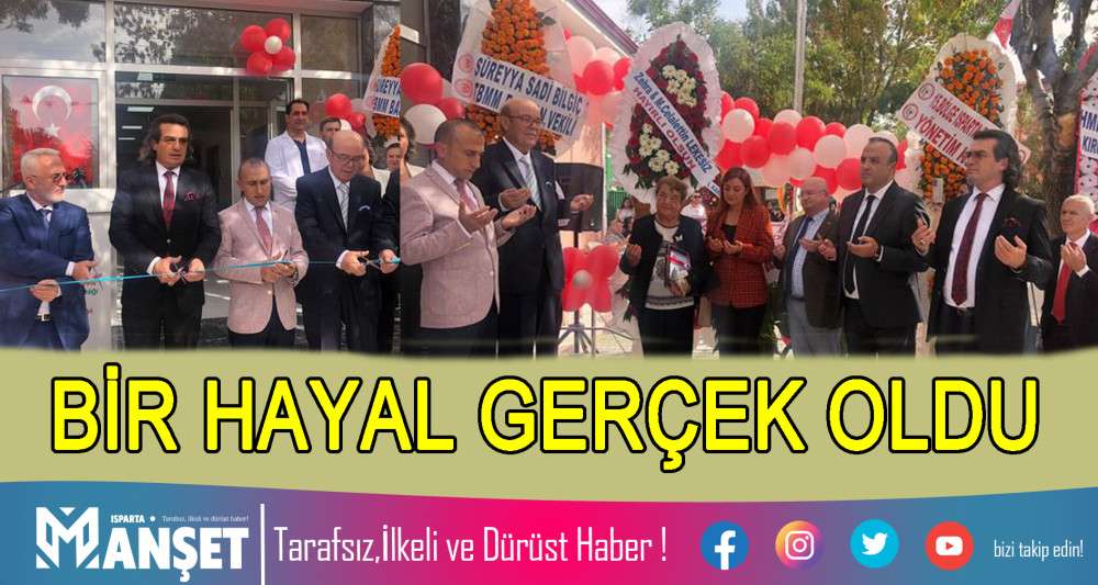 BİR HAYAL GERÇEK OLDU