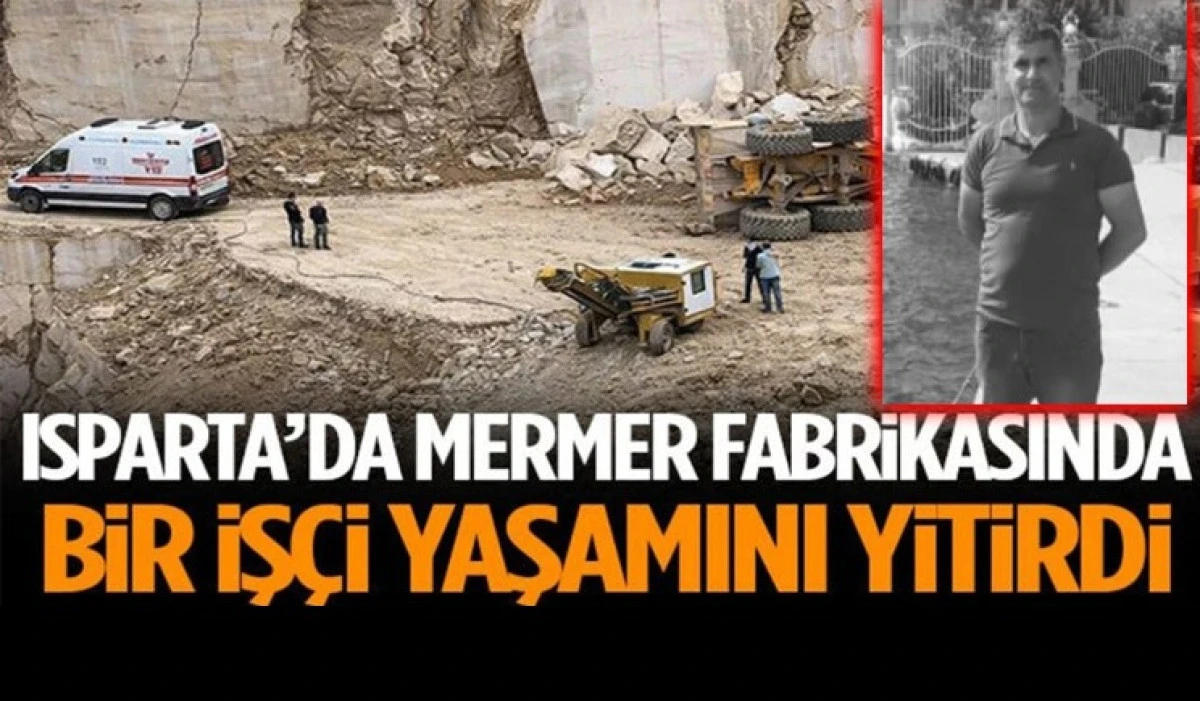 BİR İŞ&Ccedil;İ YAŞAMINI YİTİRDİ