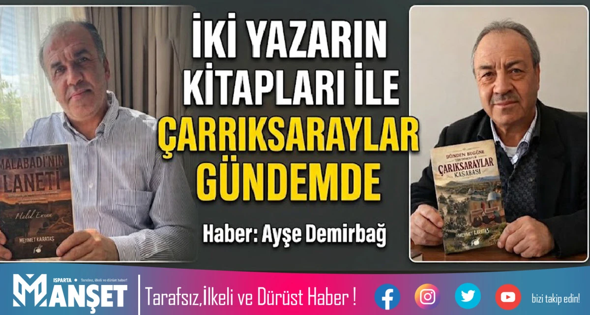 &Ccedil;arıksaraylar&rsquo;dan iki yazar, iki farklı hik&acirc;ye