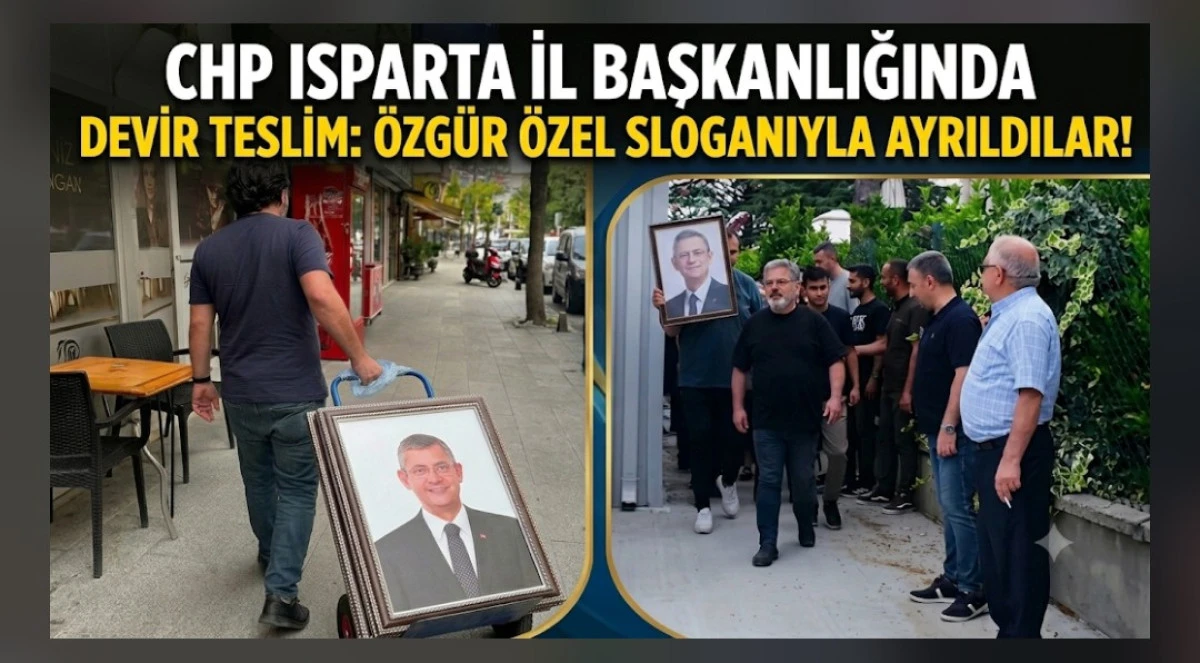 CHP DE DEVİR TESLİM YAPILDI
