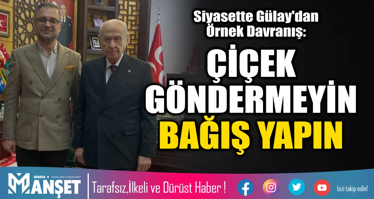 &Ccedil;İ&Ccedil;EK G&Ouml;NDERMEYİN BAĞIŞ YAPIN