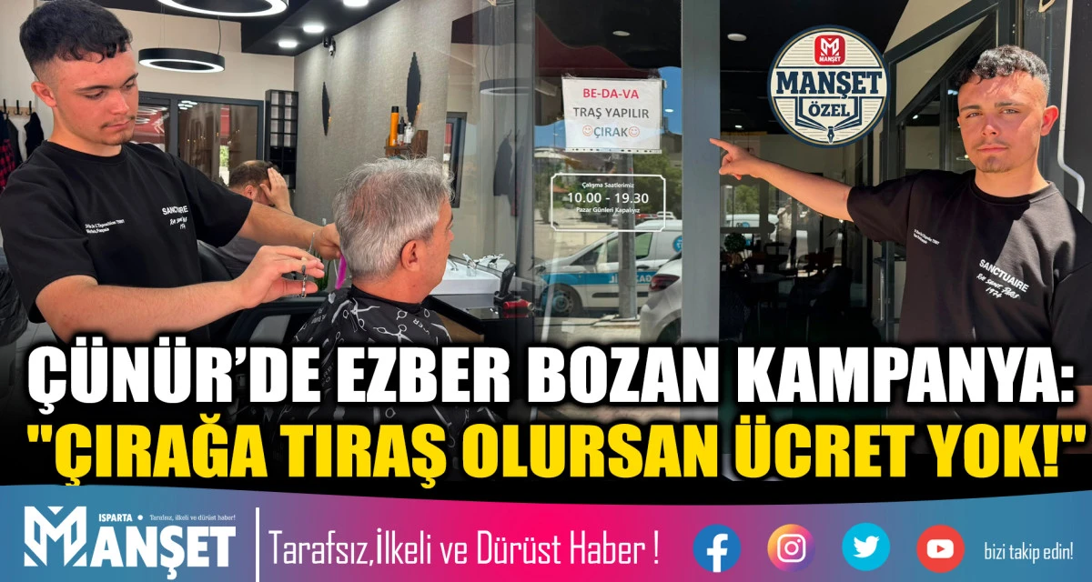 &Ccedil;&Uuml;N&Uuml;R&rsquo;DE EZBER BOZAN KAMPANYA: "&Ccedil;IRAĞA TIRAŞ OLURSAN &Uuml;CRET YOK!"