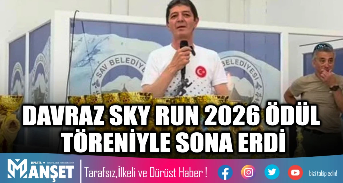 DAVRAZ SKY RUN 2026 &Ouml;D&Uuml;L T&Ouml;RENİYLE SONA ERDİ