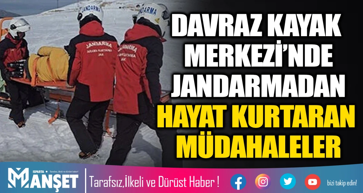 Davraz&rsquo;da Sezon A&ccedil;ıldı: 159 Kişi Kurtarıldı