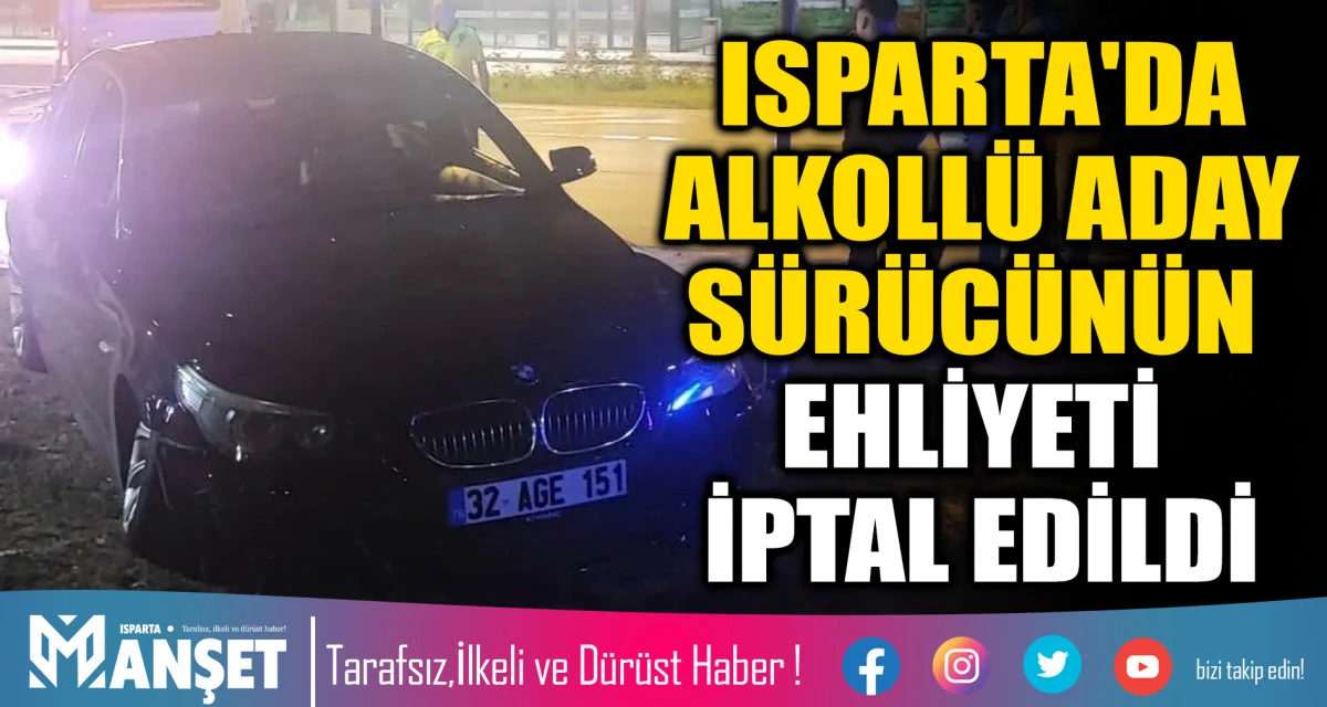 Direksiyon hakimiyetini kaybetti, ehliyetini de kaybetti