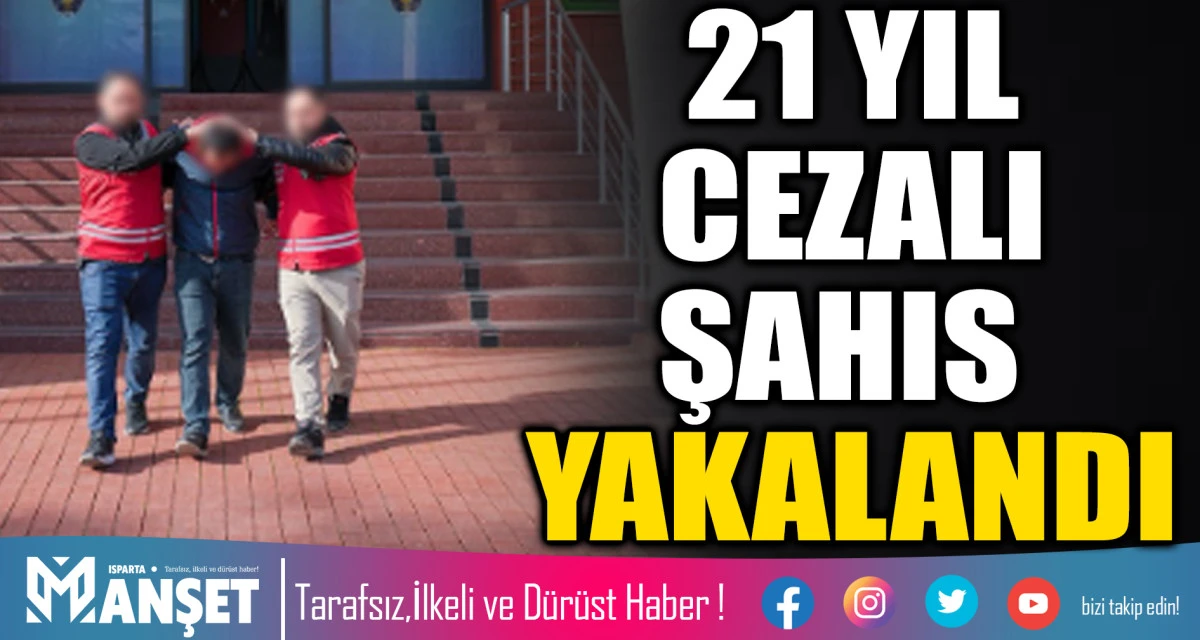DOLANDIRICILIKTAN ARANAN H&Uuml;K&Uuml;ML&Uuml; CEZAEVİNE G&Ouml;NDERİLDİ