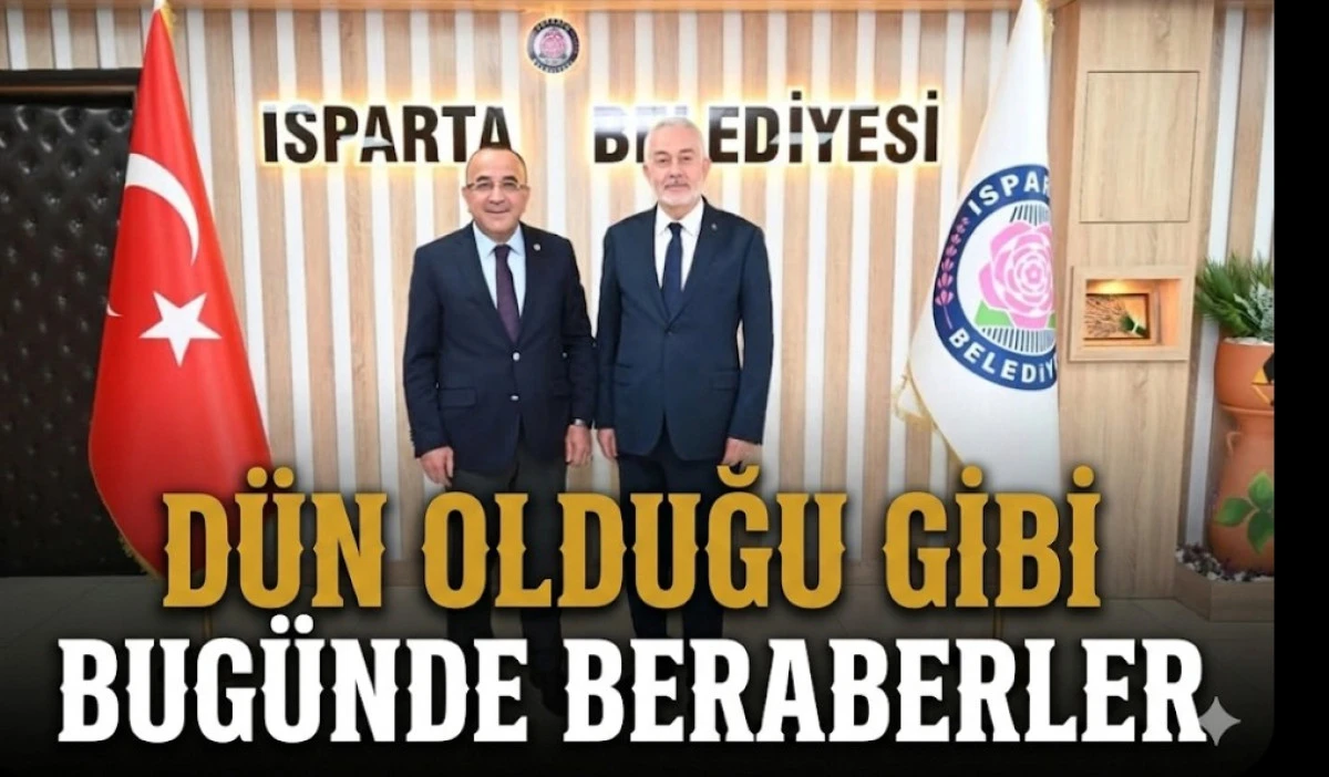 DUN OLDUĞU GİBİ BUG&Uuml;NDE BERABERLER