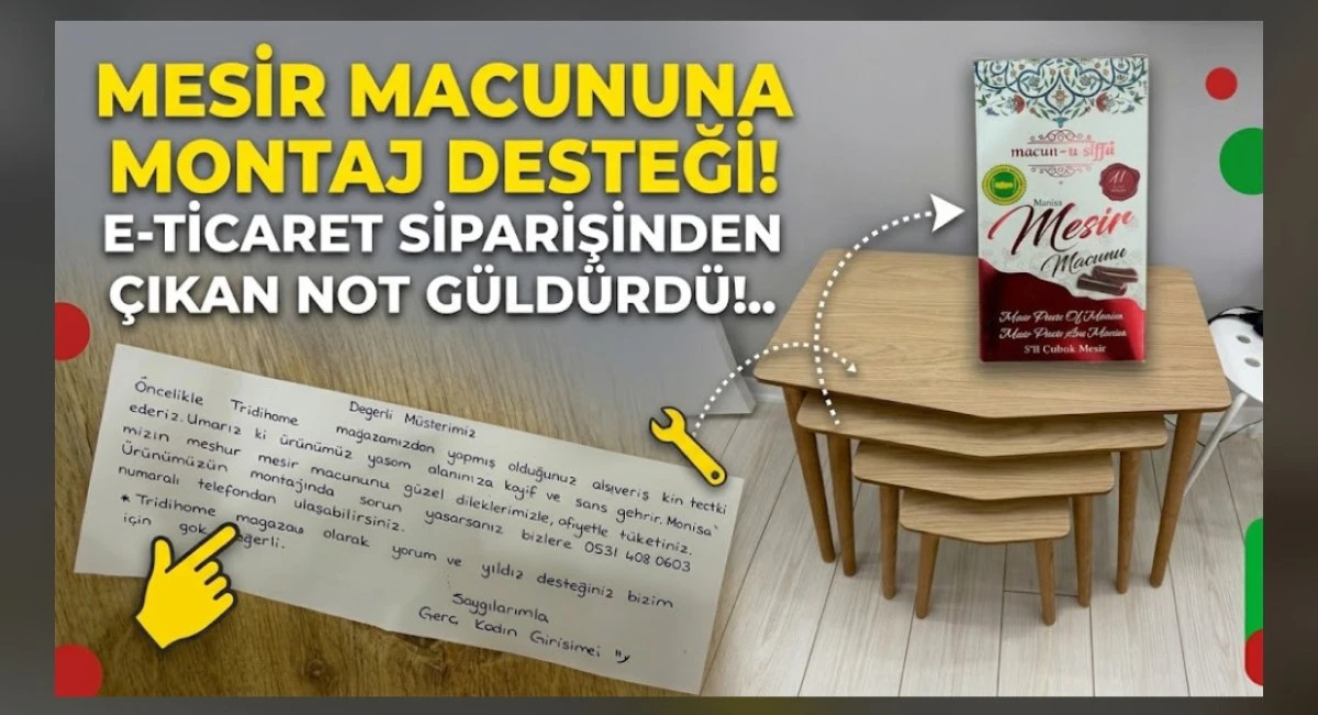 E TİCARET SİPARİŞİNDEN &Ccedil;IKAN G&Uuml;LD&Uuml;RD&Uuml;