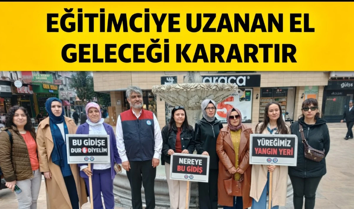 EGİTİMCİYE UZANAN EL GELECEĞİ KARARTIR