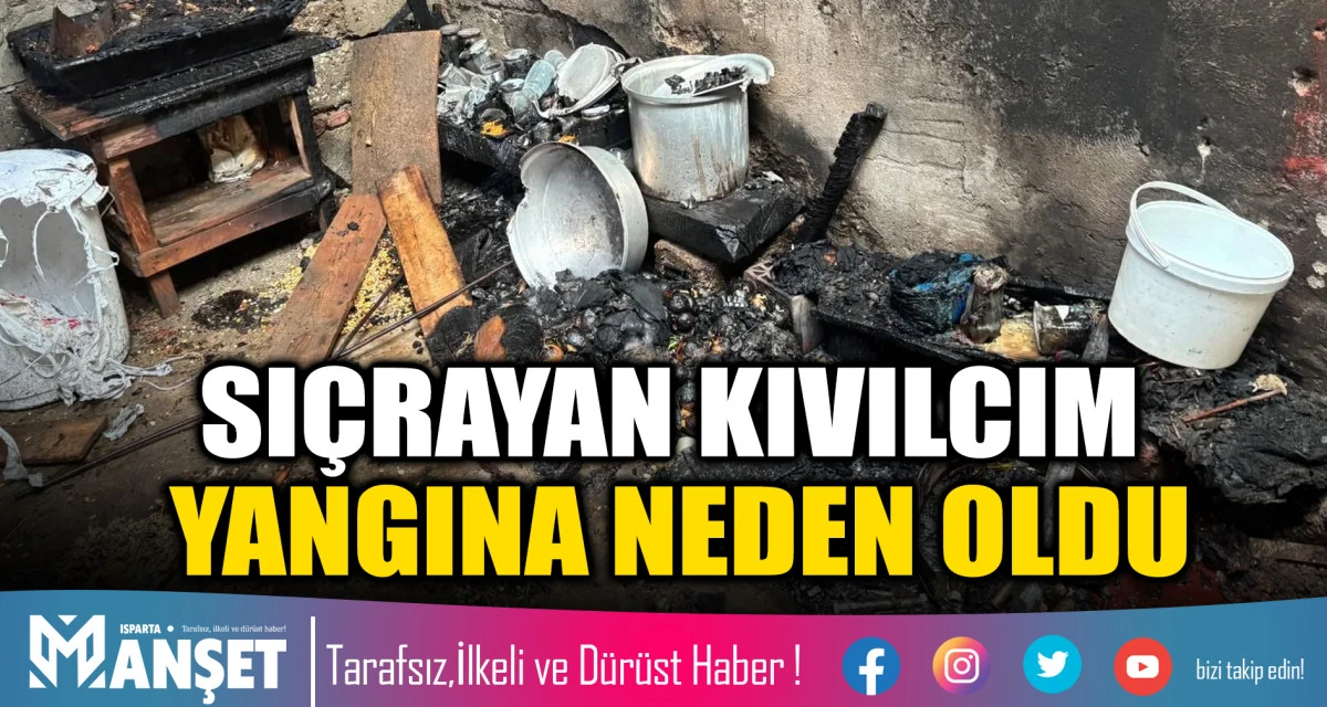 Ekmek Yapımı Sırasında &Ccedil;ıkan Yangın Kontrol Altına Alındı