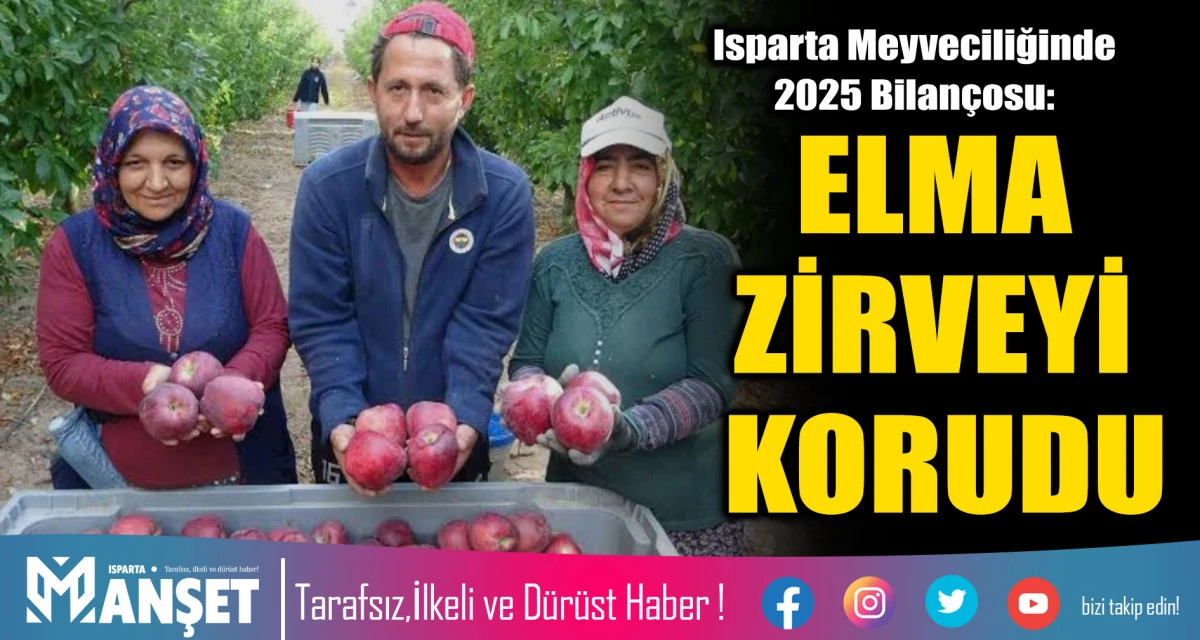 ELMA ZİRVEYİ KORUDU