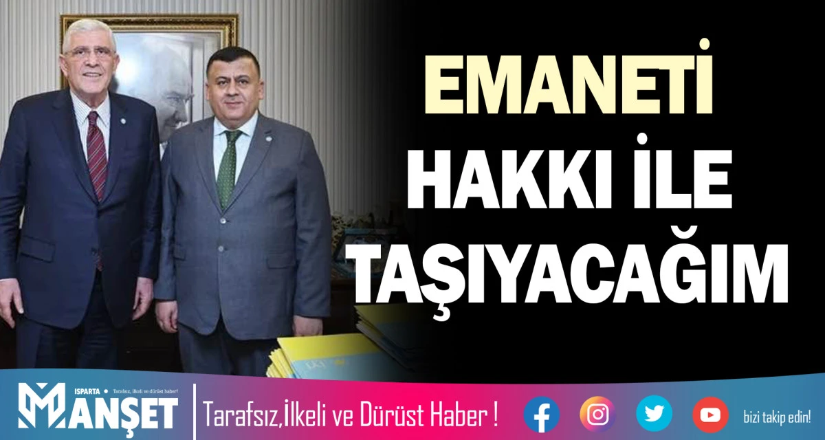 EMANETİ HAKKI İLE TAŞIYACAĞIM