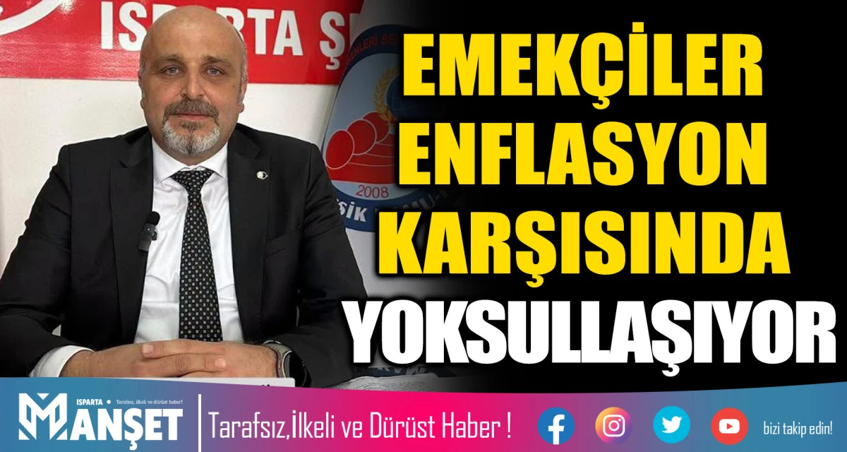 Emek&ccedil;iler Enflasyon Karşısında Yoksullaşıyor