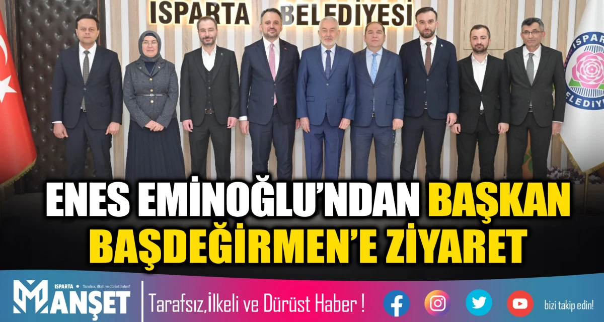 Eminoğlu: Ş&uuml;kr&uuml; Başkanımız sayesinde Isparta, spor yatırımlarıyla devasa bir ilerleme kaydetmiş