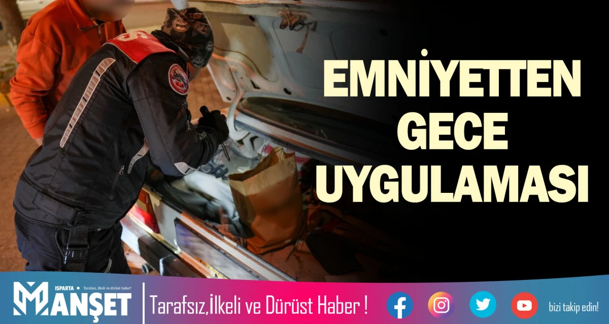 EMNİYETTEN GECE UYGULAMASI