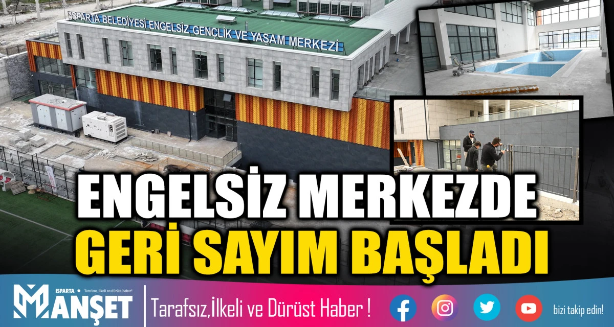 Engelsiz Gen&ccedil;lik ve Yaşam Merkezi inşaatında son aşamaya gelindi