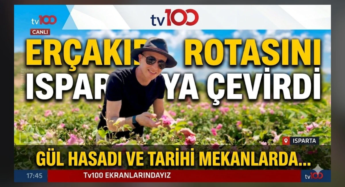 ER&Ccedil;AKIR ROTASINI ISPARTA'YA &Ccedil;EVİRDİ