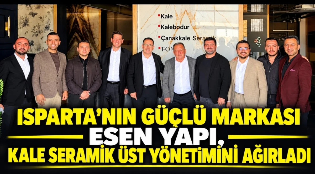 Esen Yapi Ust Düzey Yöneticileri Ağırladı