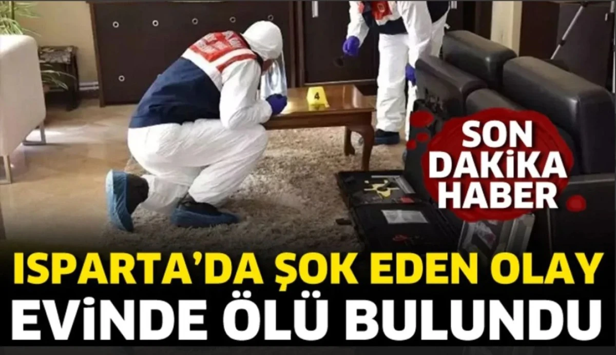 EVİNDE &Ouml;L&Uuml; BULUNDU 