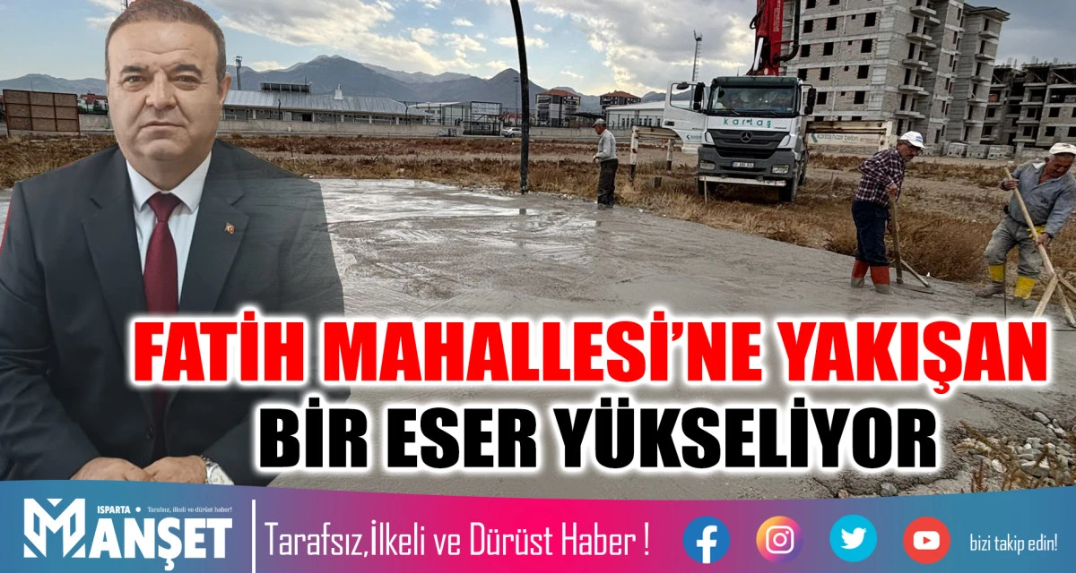 Fatih Sultan Camii, Mescit ve Taziye Evi’nin temeli dualarla atıldı