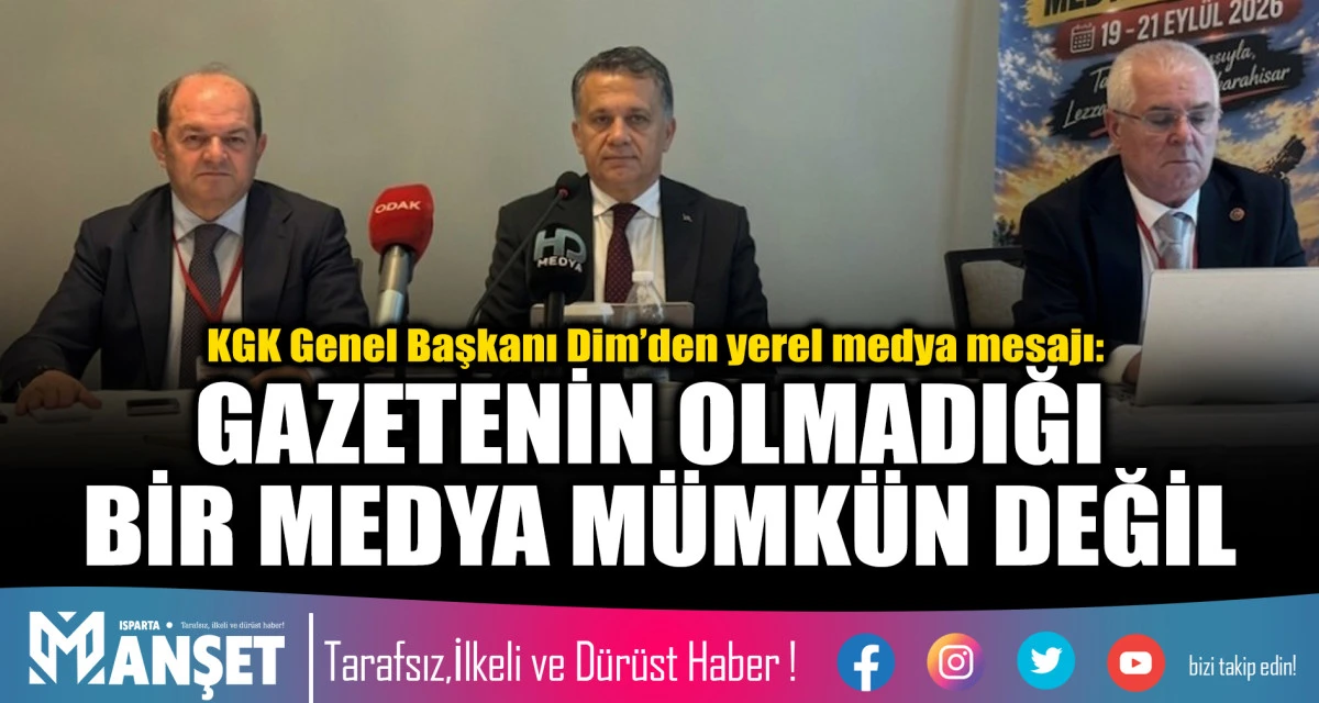 GAZETENİN OLMADIĞI BİR MEDYA M&Uuml;MK&Uuml;N DEĞİL