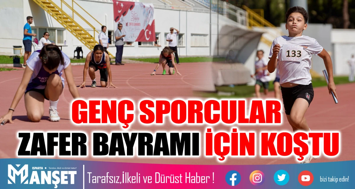 GEN&Ccedil; SPORCULAR ZAFER BAYRAMI İ&Ccedil;İN KOŞTU