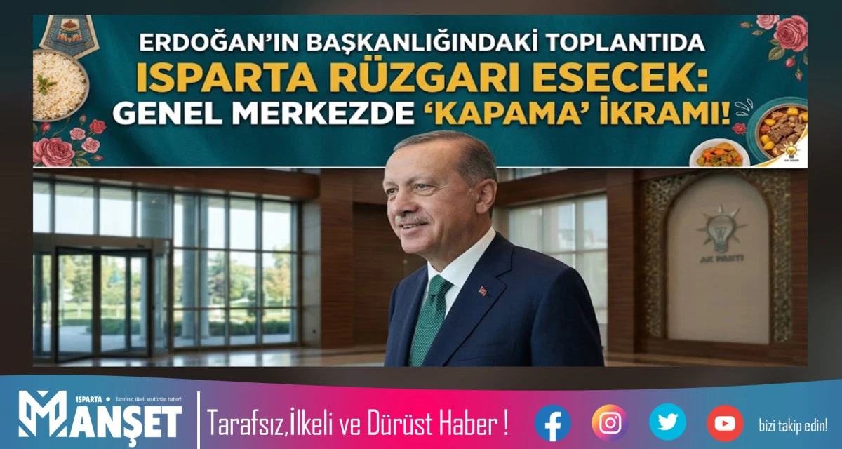 GENEL MERKEZDE &lsquo;KAPAMA&rsquo; İKRAMI!