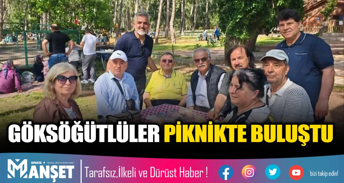 G&Ouml;KS&Ouml;Ğ&Uuml;TL&Uuml;LER PİKNİKTE BULUŞTU