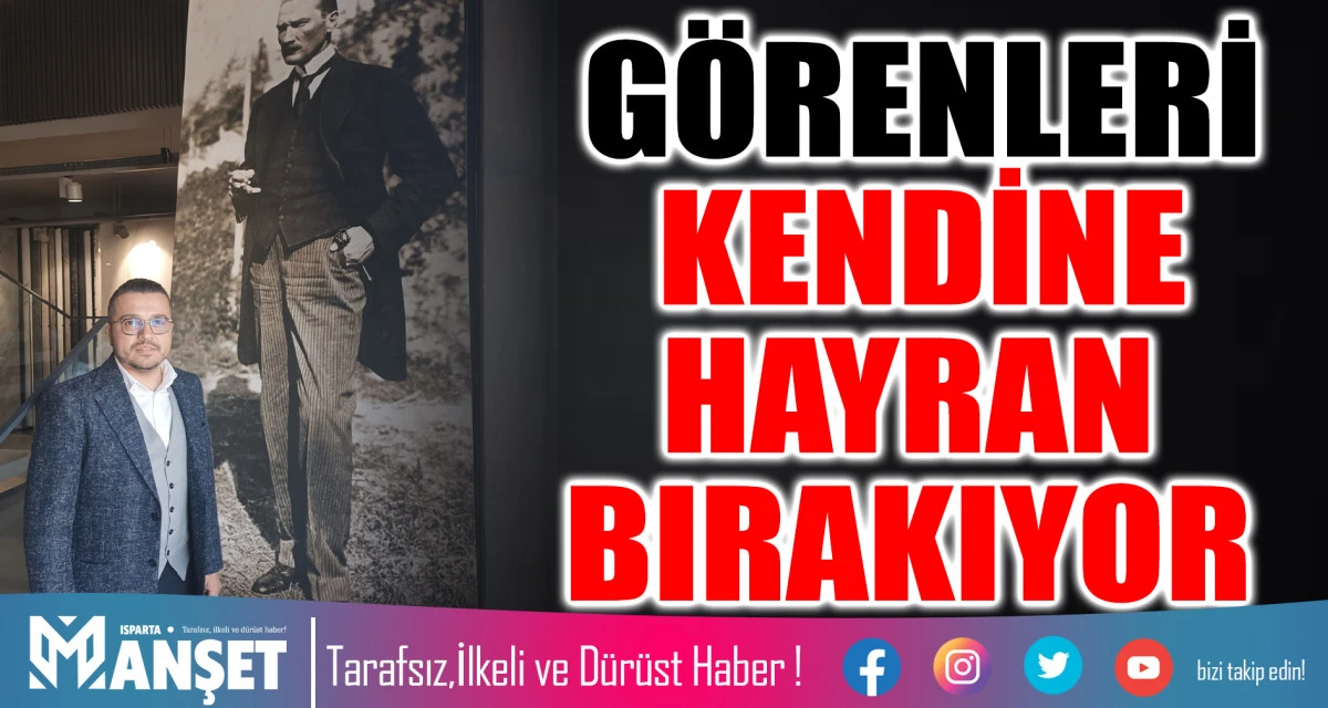 G&Ouml;RENLERİ KENDİNE HAYRAN BIRAKIYOR