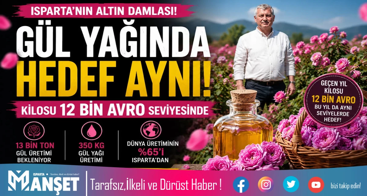 G&Uuml;L YAĞININ KİLOGRAMI 12 BİN AVRO SEVİYESİNDE