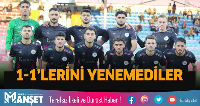 ISPARTASPOR FIRSAT TEPTİ